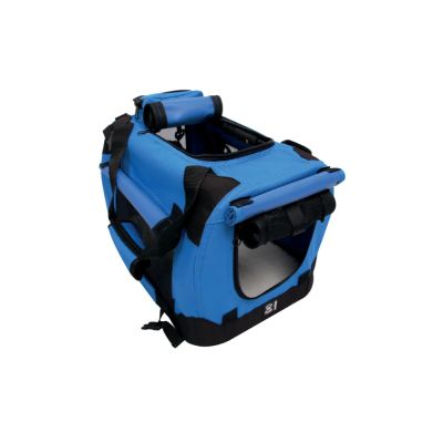 M-Pets - Magnum - транспортна чанта и кошара Магнум синя, XS 41/28/28 см