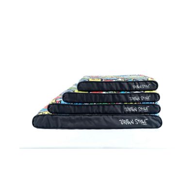 M-pets Urban style mattress - Матрак за куче в градски стил цветен 80 / 55 см