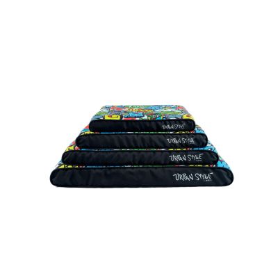 M-pets Urban style mattress - Матрак за куче в градски стил цветен 80 / 55 см