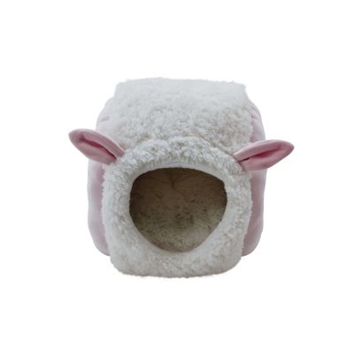 M-pets - Dolly Eco Pink - Пухкаво легло хралупа за котка в розово, 46 см