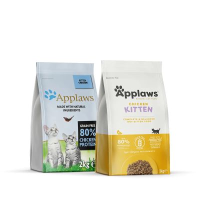  Applaws kitten chicken – суха храна за малки котета до 1г. И бременни и кърмещи котки с 80% пиле 