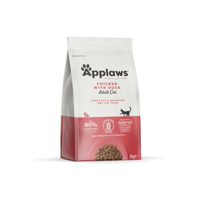 Applaws Adult Cat Chicken with Duck - суха храна за котка с 80% пиле и патица