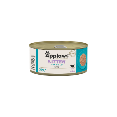 Applaws Kitten Tin with Tuna 70g- Месни хапки за котенца с риба тон в желе
