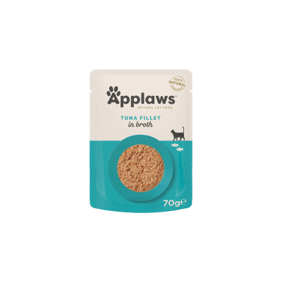 Applaws Cat Tuna Fillet in Broth 70g - Пауч за котка с риба тон в бульон