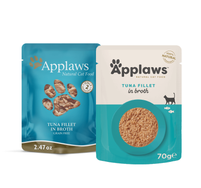 Applaws Cat Tuna Fillet in Broth 70g - Пауч за котка с риба тон в бульон