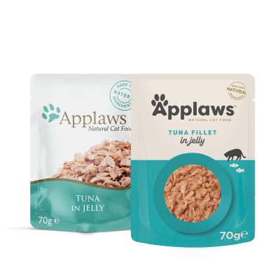 Applaws Tuna Fillet in Jelly 70g - Пауч за котка риба тон в желе