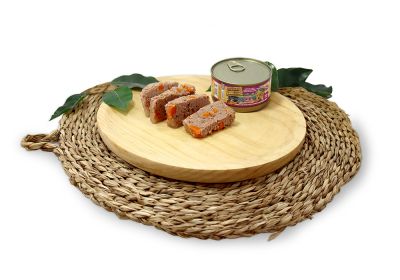Natural Greatness Cat tin with Rabbit and Duck 185гр - консерва за котка със Заек и Патица с моркови и семена от копър