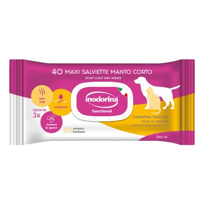 Inodorina Refresh Extra 40бр - Мокри кърпички Жасмин 