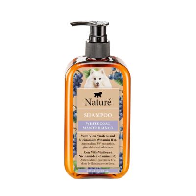 NATURÉ WHITE COAT SHAMPOO 250мл - шампоан за кучета с бяла козина