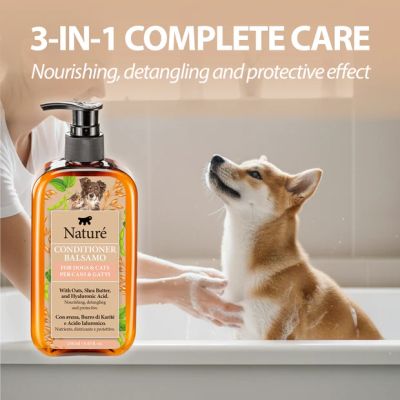 NATURÉ DOG & CAT CONDITIONER 250мл - балсам за кучета и котки