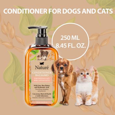 NATURÉ DOG & CAT CONDITIONER 250мл - балсам за кучета и котки