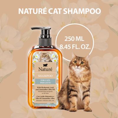 NATURÉ CAT SHAMPOO 250мл - шампоан за котки