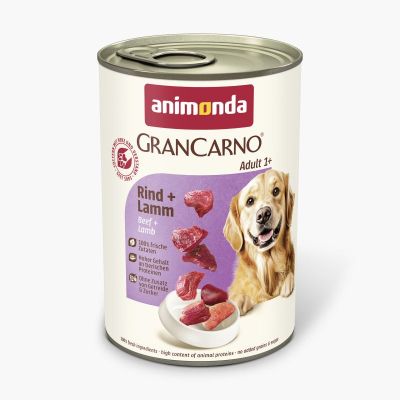 GranCarno®  Adult - говеждо + агне за израснали кучета