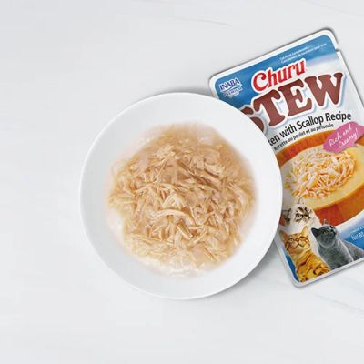 Inaba Chicken with Tuna Recipe - Пауч за котки пилешка яхния и риба тон 40 гр