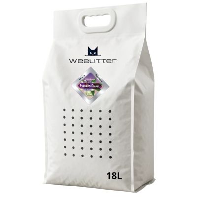 Weelitter PLUS - Натурална соева котешка тоалетна 18л + тапиока