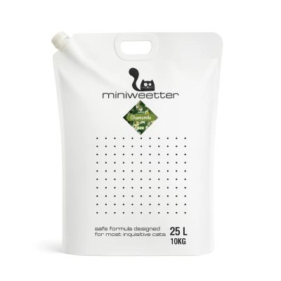 Miniweetter Natural - Биоразградима соева котешка тоалетна 25l