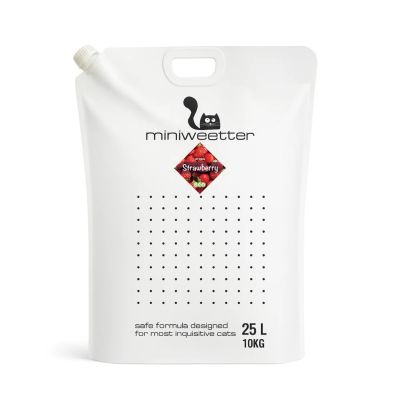 Miniweetter Natural - Биоразградима соева котешка тоалетна 25l