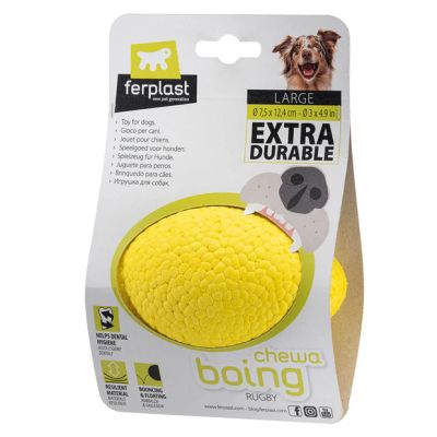 Ferplast CHEWA BOING RUGBY L - Играчка ръгби топка за кучета