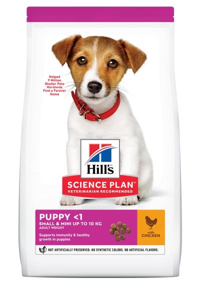 SP Canine Puppy  Small&Mini Chicken /с пилешко / 5+1 - За дребни и миниатюрни породи кучета до 10 кг от отбиване до 1 година, За бременни и кърмещи кучета