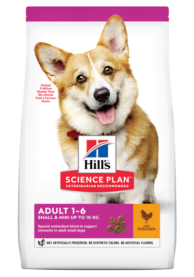 SP Canine Adult Small&Mini Chicken /с пилешко / 5+1 - За дребни и миниатюрни породи кучета до 10 кг на възраст от 1 до 6 години