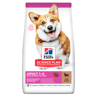 SP Canine Adult  Small&Mini Lamb&Rice /с агнешко и ориз/ 5+1 - За дребни и миниатюрни породи кучета до 10 кг на възраст над 1 година