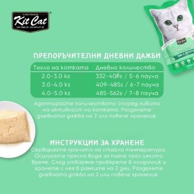 KIT CAT Pouch Tuna & Whitefish 70g - ПАУЧ Риба тон и бяла риба в аспик (желе)