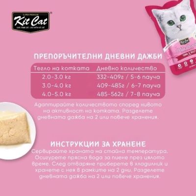 KIT CAT Pouch Tuna & Beef 70g -  ПАУЧ Риба тон и телешко в аспик (желе)"																																																																																																																																																																																							