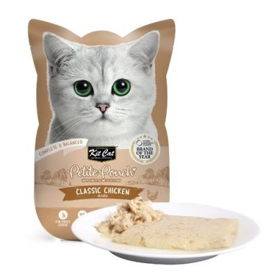 KIT CAT Pouch Chicken -  ПАУЧ Пилешко в аспик (желе)																																																																																																																																																																				