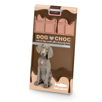 EBI - DogChoc - 100g Шоколад за кучета сьомга