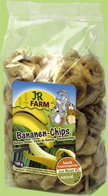 JR FARM - Натурални бананови резенчета 150g