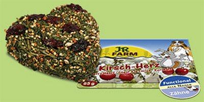 JR FARM - Черешово сърце за гризачи 85g