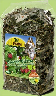 JR FARM - Ягодоплодни листа за гризачи 100g