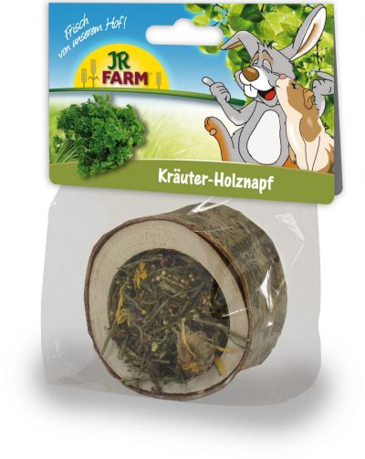 JR FARM - Дървена купа с билки 120 гр.