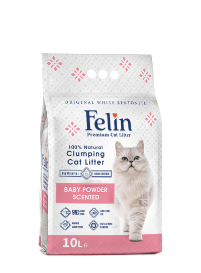 Бенто FELIN BABY POWDER - 10 литра с аромат на бебешка пудра