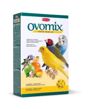 Padovan Ovomix GoldGiallo 400g - Жълта яйчна хранителна добавка за малки птички 