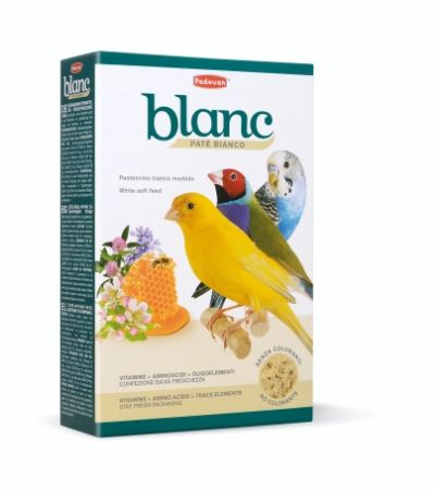 Padovan Blanc Pate bianco 300g - Мека хранителна добавка за зърноядни птици