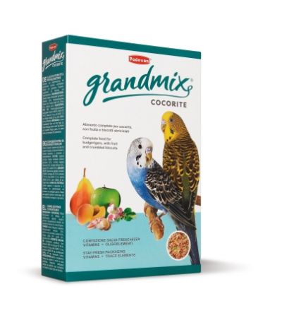 Padovan Grandmix Cocorite 400g - Висококачествена храна за вълнисти папагали