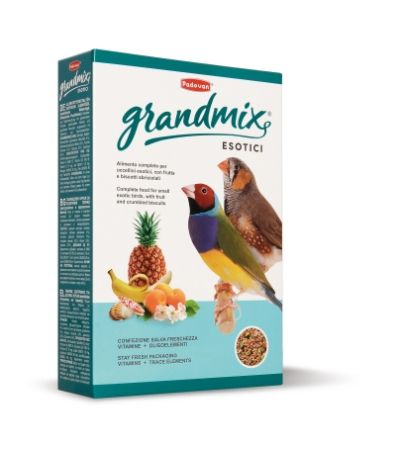 Padovan Grandmix Esotici 400g - Висококачественна храна екзотични птици