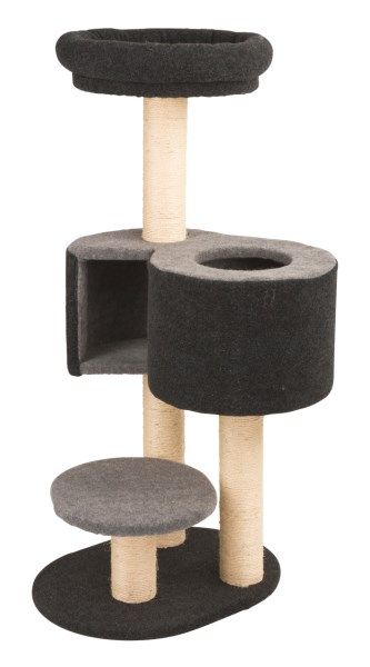 Kerbl Fridolin - Драскало за котки Фридолин сиво 55 x 52 x 106 см