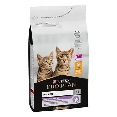 PURINA® PRO PLAN® Healthy Start суха храна за малки котенца, с високо съдържание на пиле