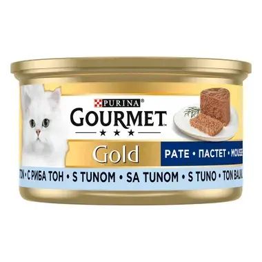 Gourmet Gold котешки пастет с вкус на риба тон 85g 
