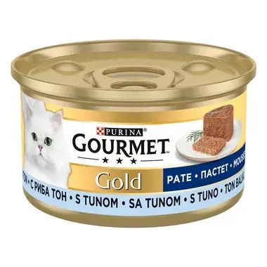 Gourmet Gold котешки пастет с вкус на риба тон 85g 