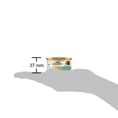 Gourmet Gold котешки пай с говеждо и домати 85g 