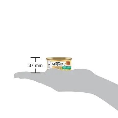 Gourmet Gold котешки пай с пиле и морков 85g 