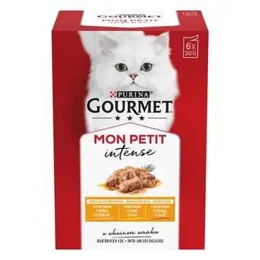 Gourmet Mon Petit 6х50g - пиле, патица и пуйка