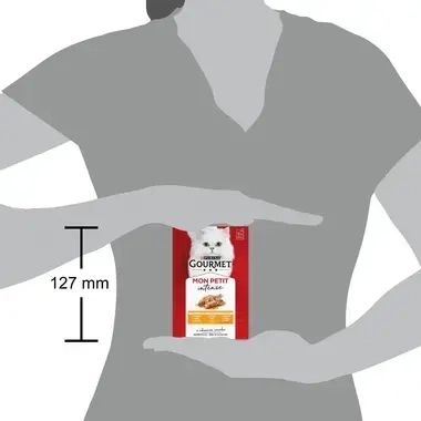 Gourmet Mon Petit 6х50g - пиле, патица и пуйка