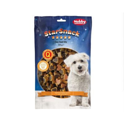 Nobby Лакомство StarSnack Duo Heart Mix - 200 гр