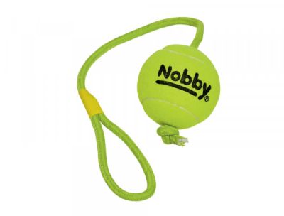 Nobby Играчка въже с тенис топка р-р XL ф 10см. / 70см