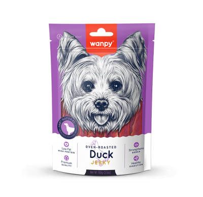 Wanpy Duck Jerky 100 г - премиум клас патешко филе, печено на фурна