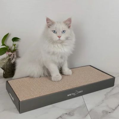 anipro Драскалка за котки, равна сива, 51.5х21.5х5.4 см